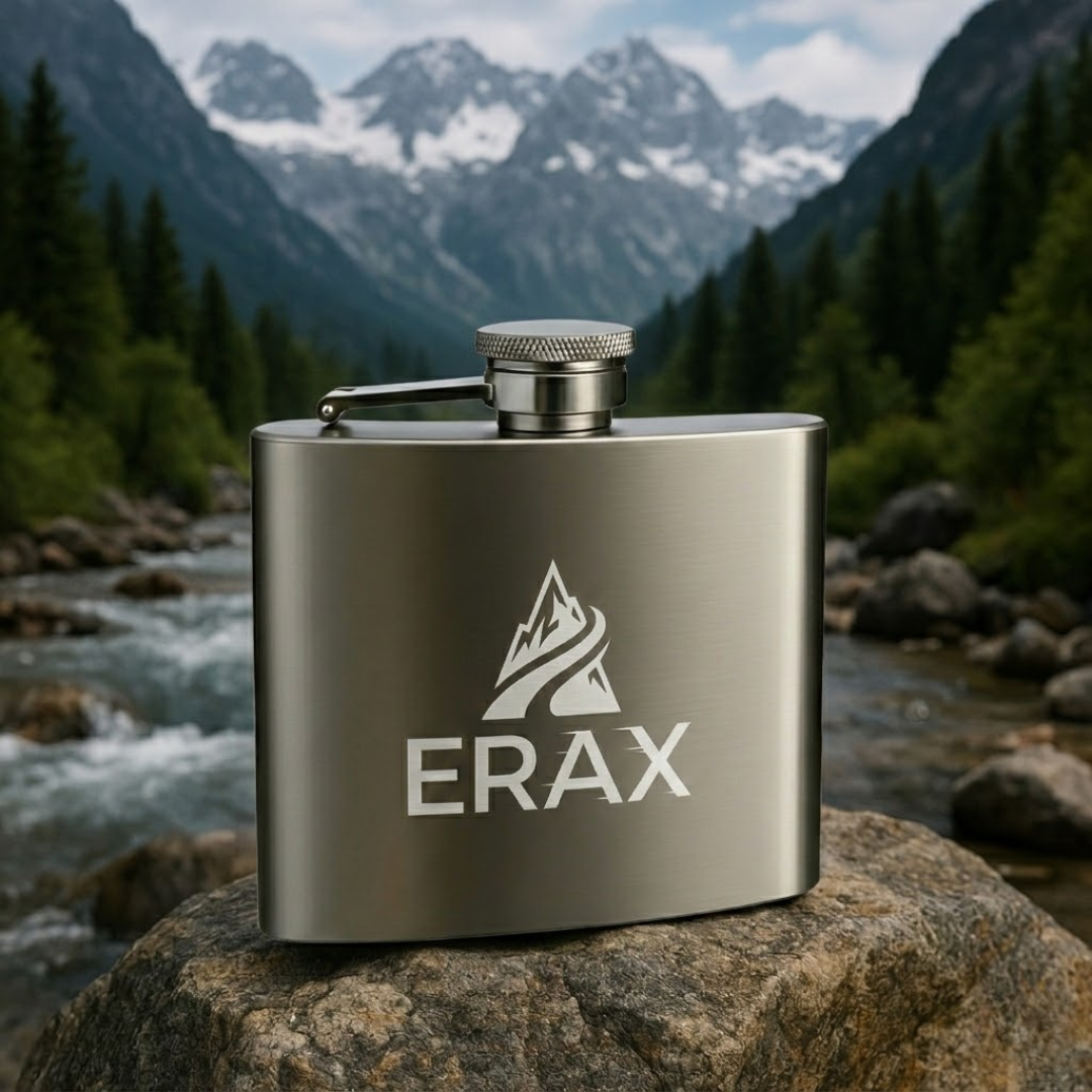 Adventure Flask – Stainless Steel Hip Flask for Explorers