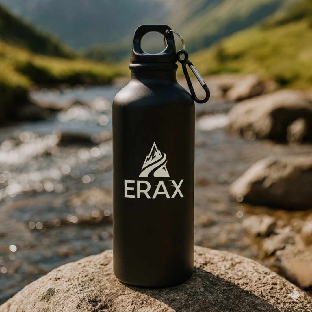 Trail Bottle – Lightweight Aluminum Water Bottle with Carabiner