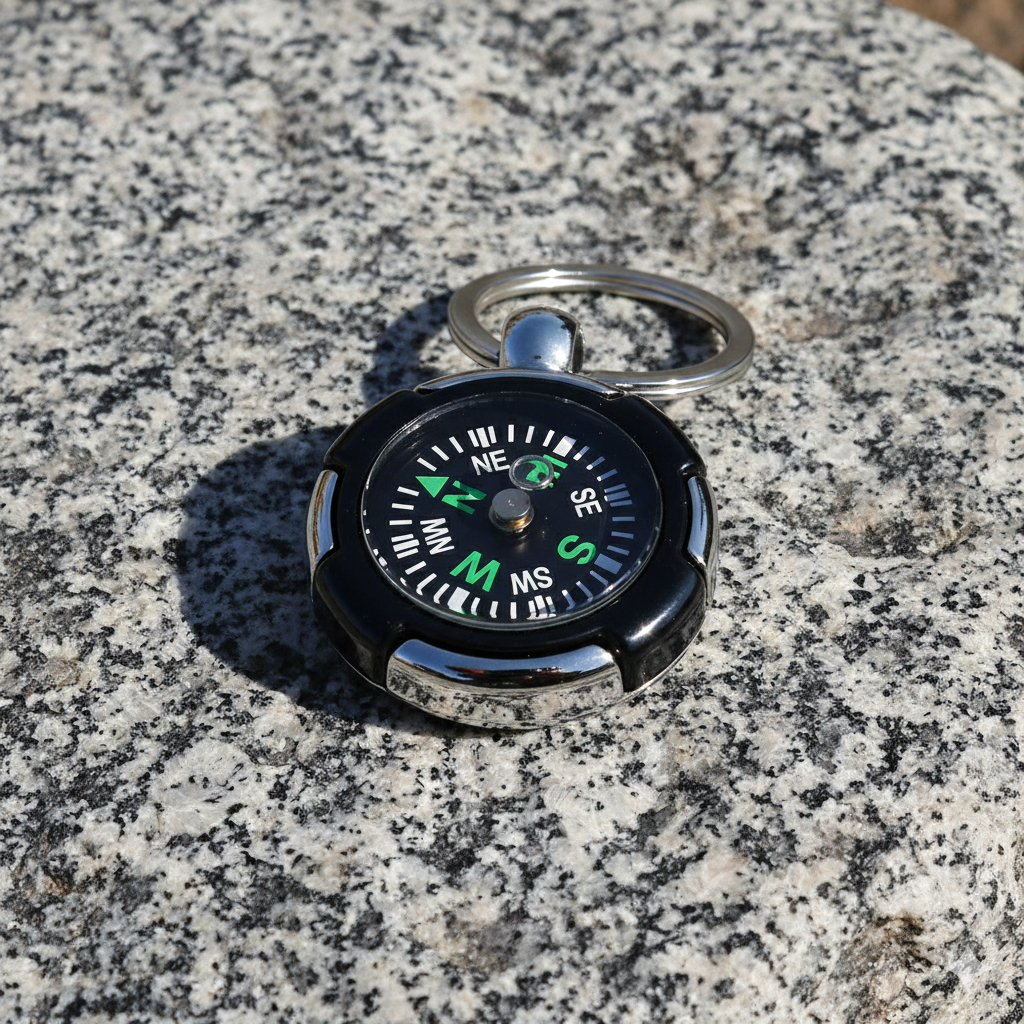 Pocket Compass – Rugged Outdoor Navigation Tool