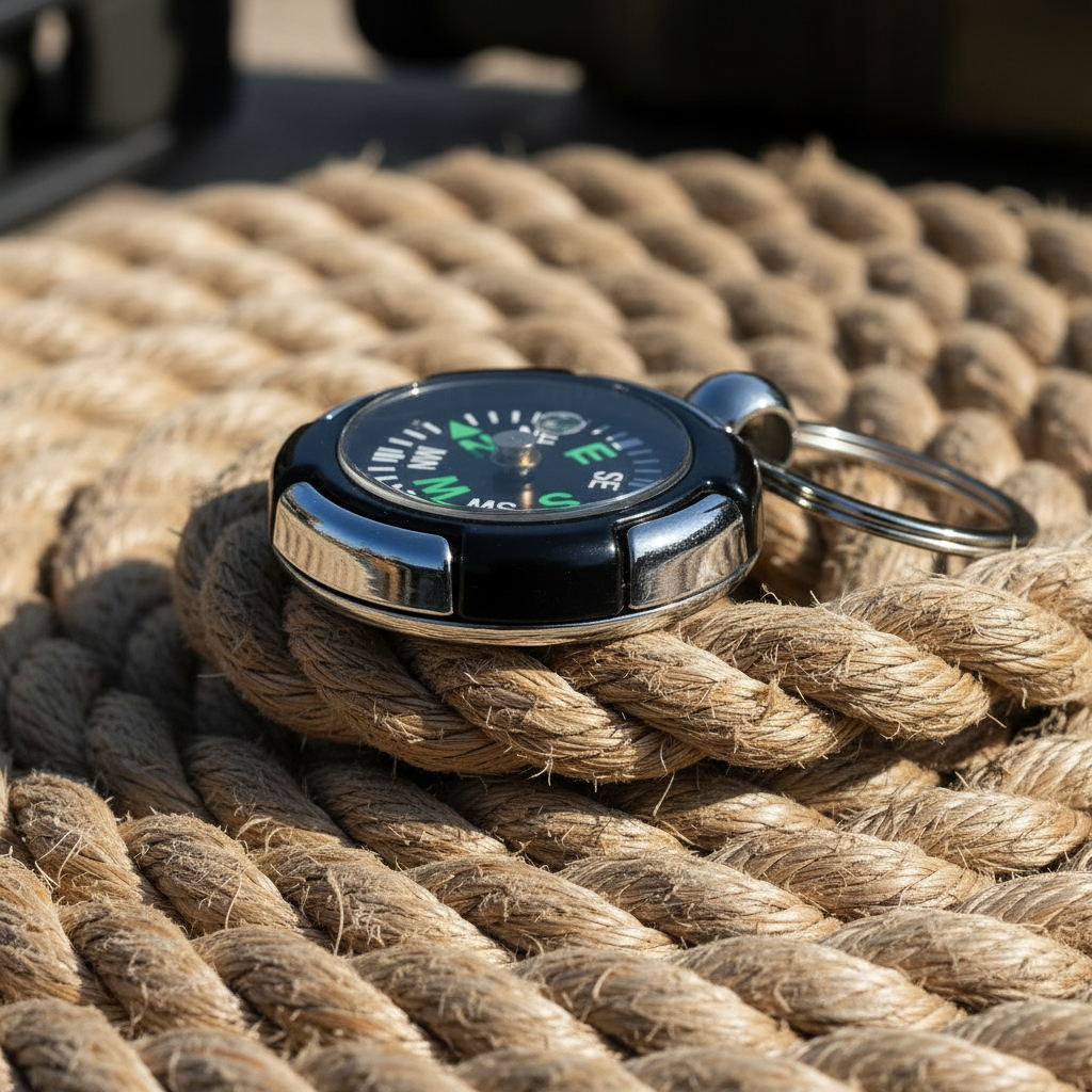 Pocket Compass – Rugged Outdoor Navigation Tool